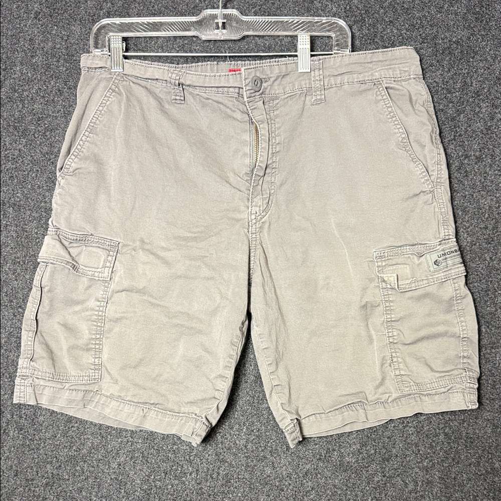 UNIONBAY Men's Cargo Shorts - Gray 36